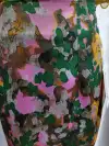 A half-length women's dress with bright flowers Specification image